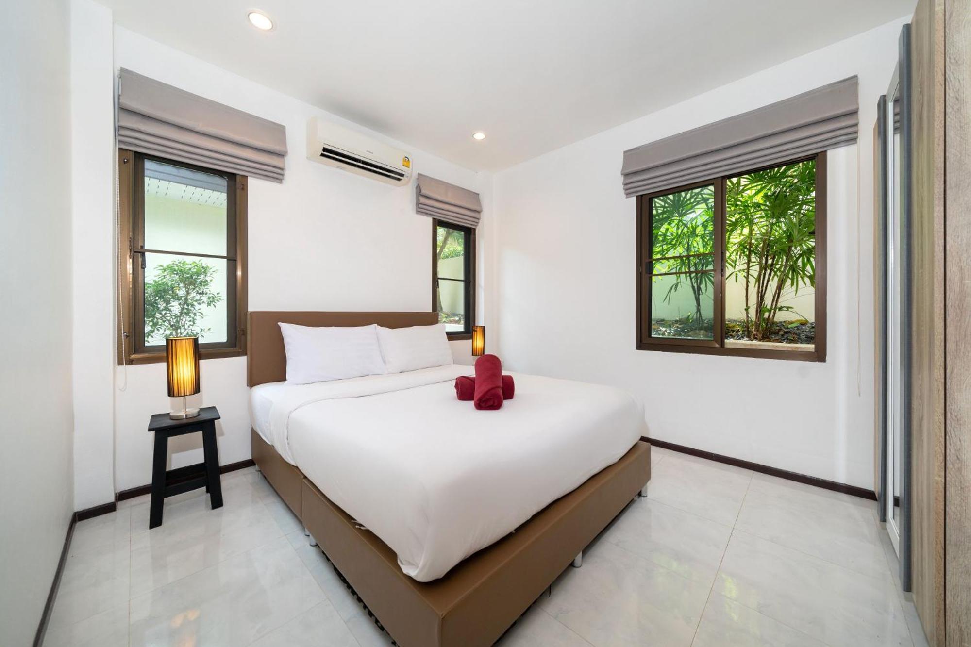 Oxavia Garden Oasis In Nai Harn - Your Private Tropical Garden With 3 Cabins And Jacuzzi Rawai Exterior foto