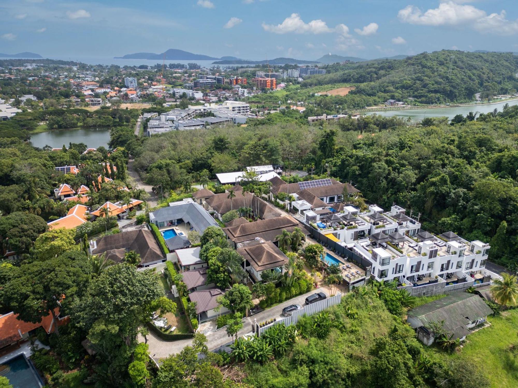 Oxavia Garden Oasis In Nai Harn - Your Private Tropical Garden With 3 Cabins And Jacuzzi Rawai Exterior foto